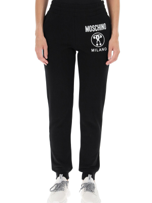 Moschino Logo Print Sweatpants