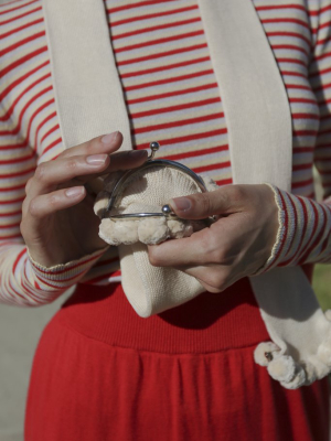 A Détacher Audrey Scarf In Cream