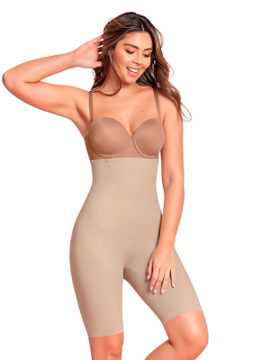 Leonisa Shapewear High-waist Firm Compression Short