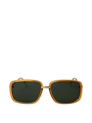 Gucci Eyewear Rectangular Frame Sunglasses