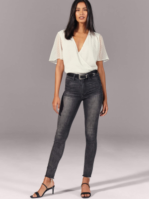 High Rise Super Skinny Jeans