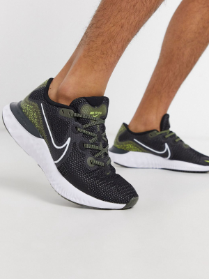 Nike Running Renew Run Se Trainers In Black