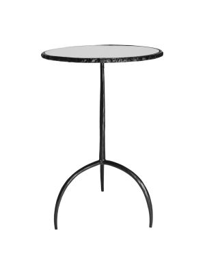 Worlds Away Opal Side Table