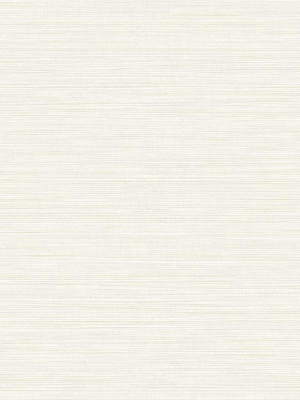 Grasslands Wallpaper In Bone White From The Texture Gallery Collection By Seabrook Wallcoverings