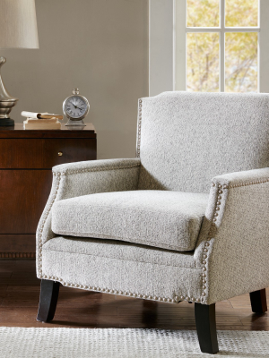 Vivian Accent Chair Gray