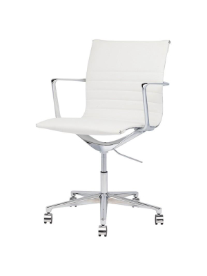 Nuevo Antonio Office Chair - White