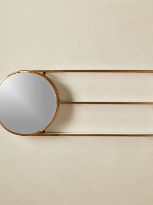 Masquerade Shelf With Mirror