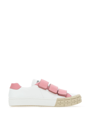 Prada Strapped Logo Sneakers