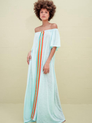 Off The Shoulder Beach Kaftan