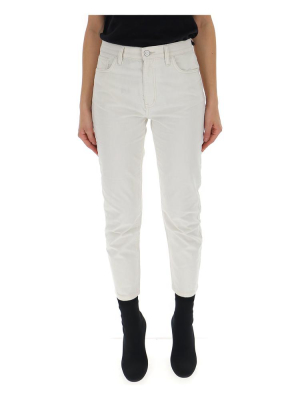 Current/elliott Vintage Slim Fit Cropped Jeans