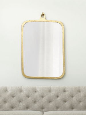 Hyde Gold Leaf Large Mirror