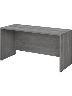 Bush Business Furniture Studio C 60 Computer Desk, Platinum Gray Scd360pg