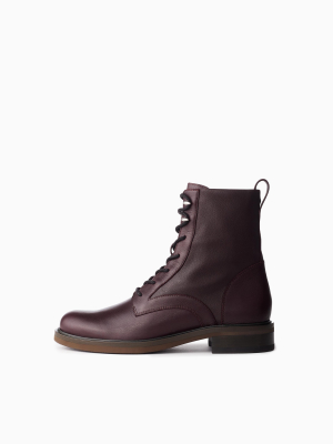 Slayton Lace Up Boot - Tumbled Leather