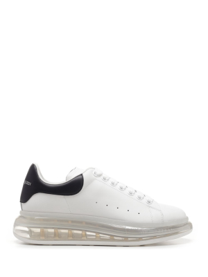 Alexander Mcqueen Logo Printed Transparent Sole Sneakers