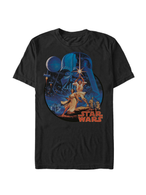 Men's Star Wars Vintage Art T-shirt