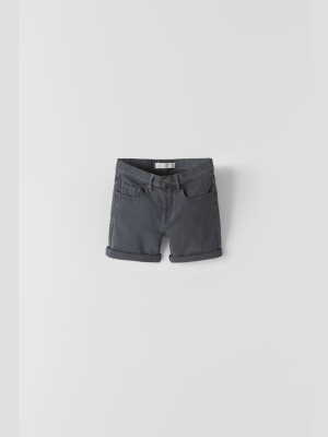 Basic Denim Shorts