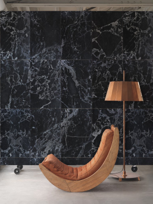 Black Marble Wallpaper Design By Piet Hein Eek For Nlxl Wallpaper