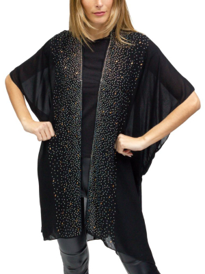 Border Wide Galaxy Kimono