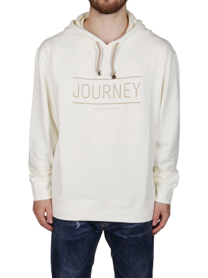 Brunello Cucinelli Journey Print Hoodie