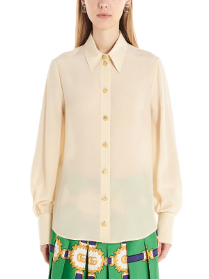 Gucci Classic Collar Buttoned Shirt