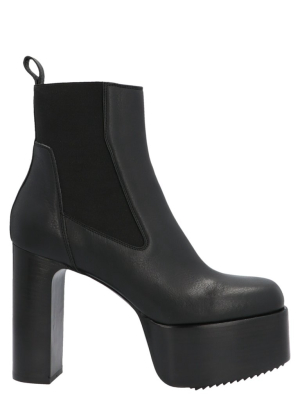 Rick Owens Kiss Ankle Boots