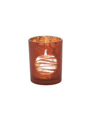 C&f Home Pumpkin Votive Holder Md