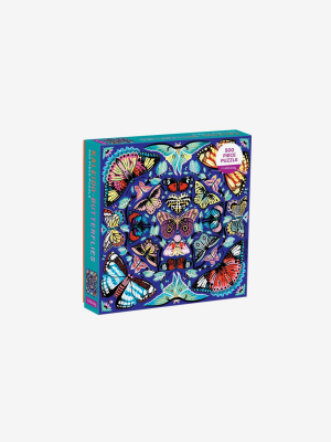 500-piece Jigsaw Puzzle - Kaleido-butterflies