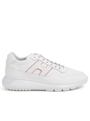 Hogan Logo Appliqué Low-top Sneakers