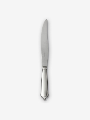 Vieux Paris Dinner Knife In Silver Plate By Puiforcat