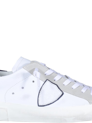 Philippe Model Panelled Low-top Sneakers