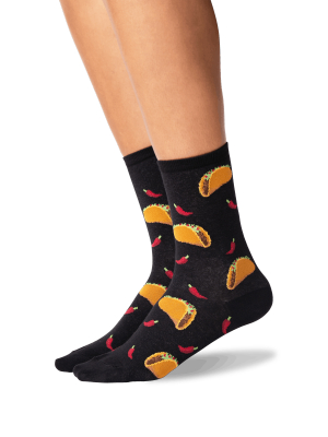Women's Tacos Crew Socks