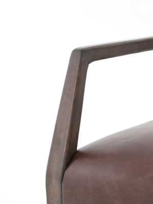 Tyler Desk Chair - Havana Brown