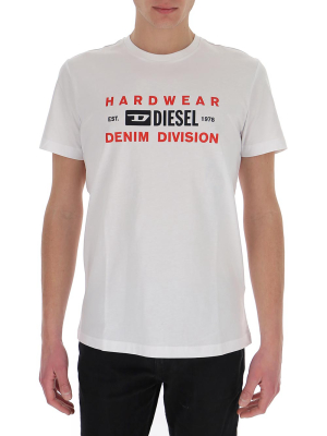 Diesel Logo Print T-shirt