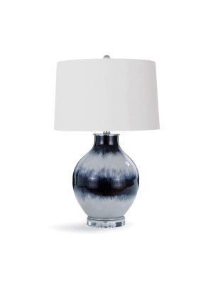 Coastal Living Indigo Table Lamp