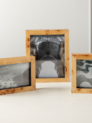 Burl Wood Picture Frames