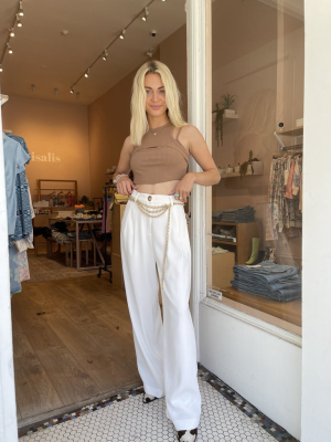 Charly Trousers In White