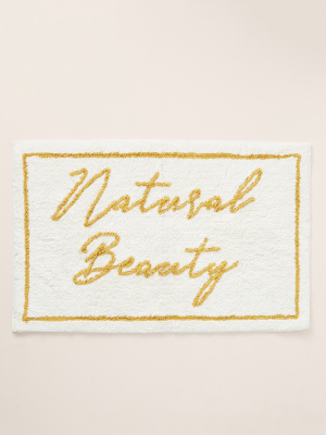 Natural Beauty Bath Mat