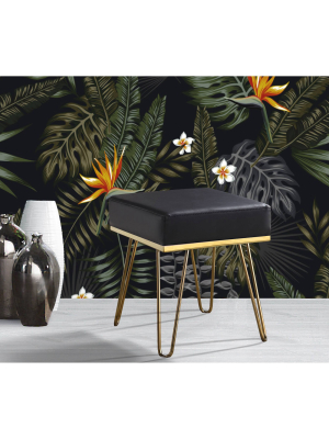 Catha Ottoman - Chic Home