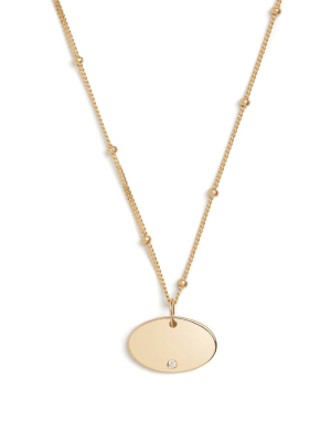 Ella Oval Necklace