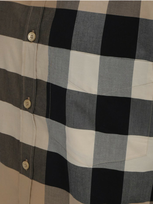 Burberry Tartan Motif Short-sleeve Shirt