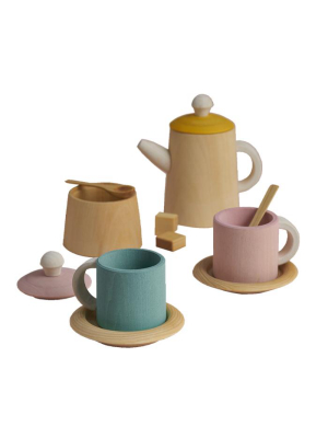Toy Tea Set In Pastel By Raduga Grez