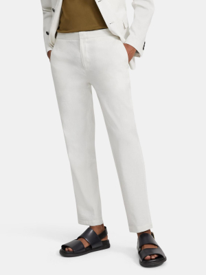 Curtis Drawstring Pant In Good Linen