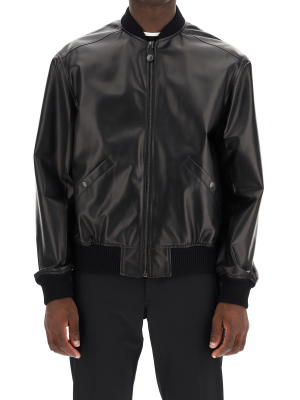 Prada Leather Bomber Jacket