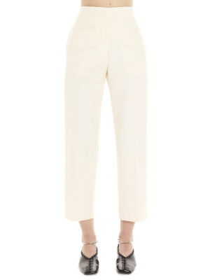 Jil Sander High-waisted Cropped Trousers