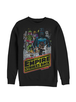 Men's Star Wars Movie Poster Sweatshirt