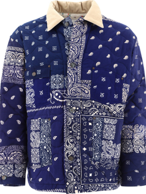 Readymade Paisley Print Down Jacket