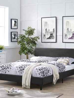 Emma Full Vinyl Bed Frame