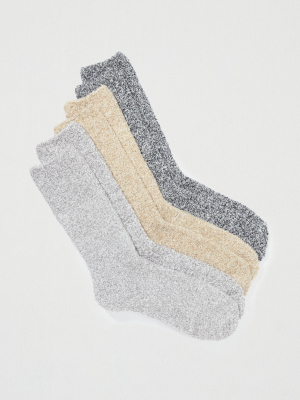 Aeo Fuzzy Socks 3-pack