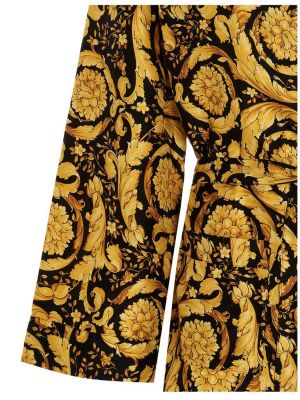 Versace Barocco Printed Dressing Gown