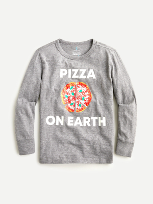 Kids' "pizza On Earth" T-shirt